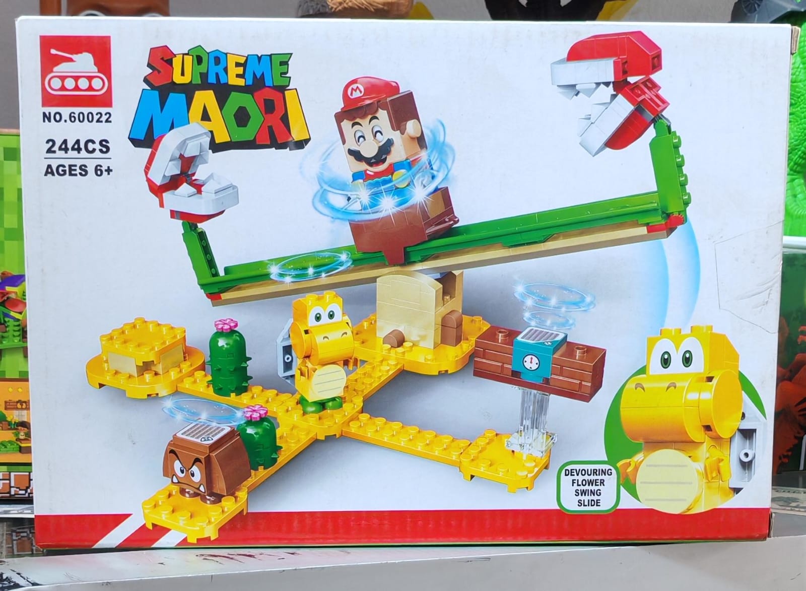 Supreme Mario Lego Con Luces