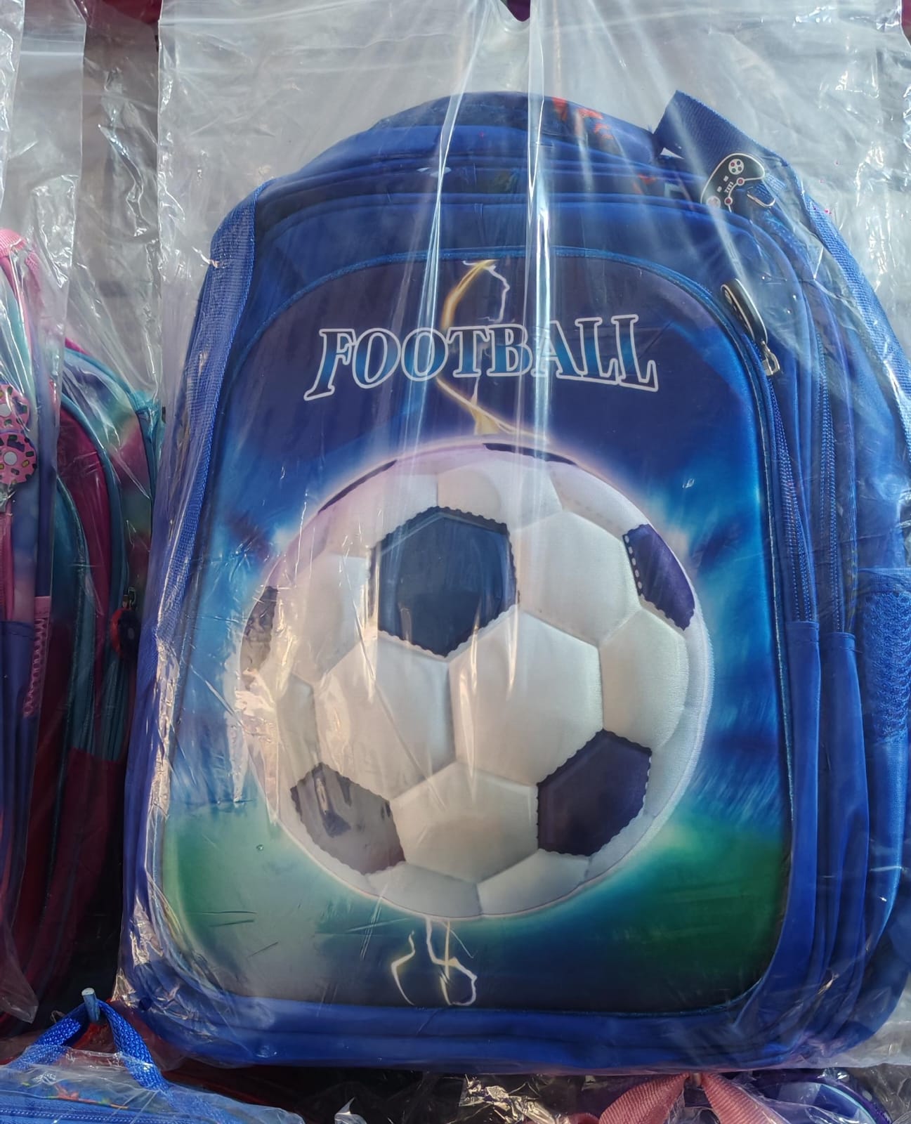 Mochila en relieve